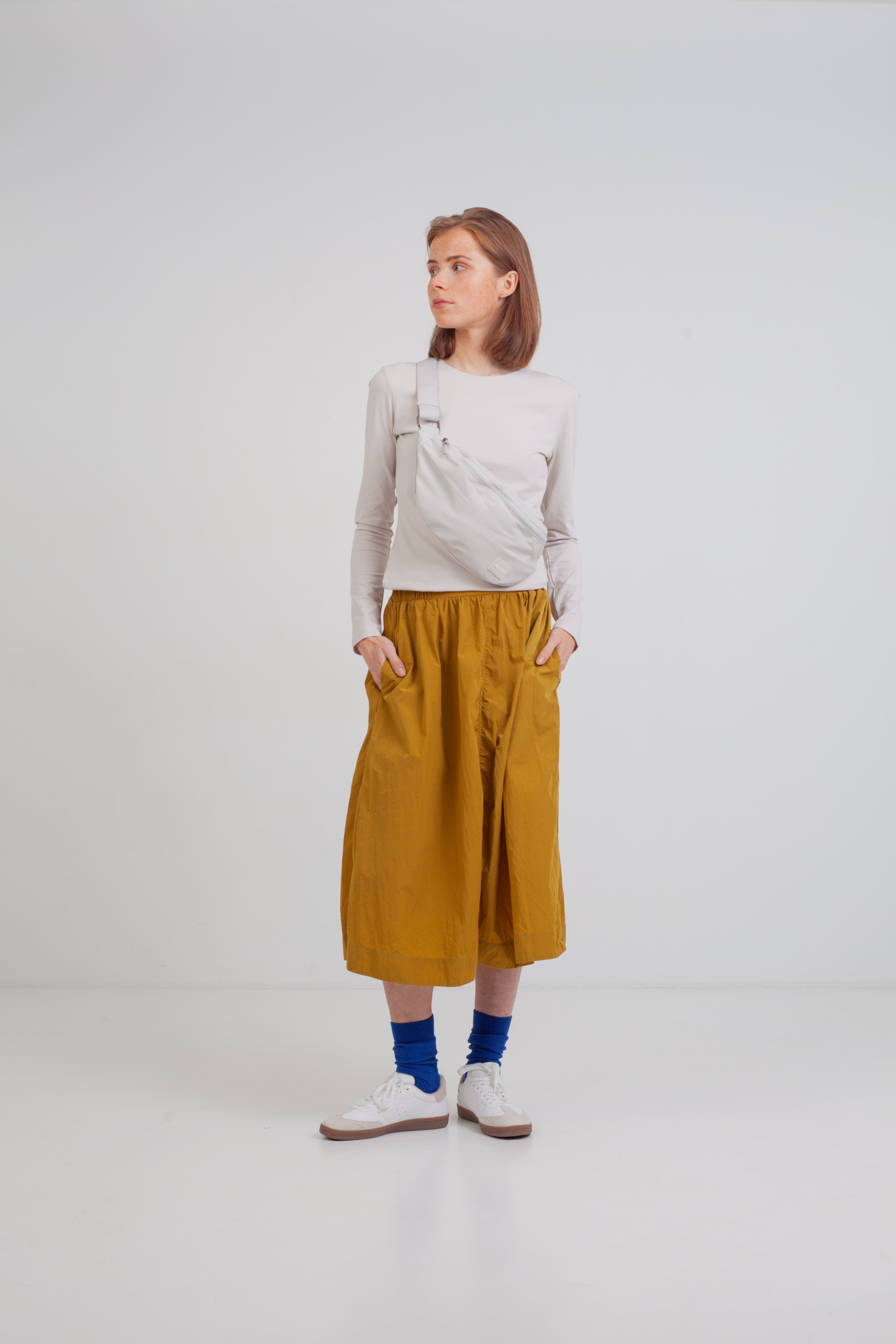 Bæltetaske - råhvid